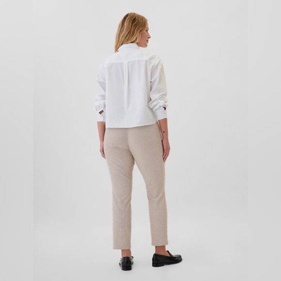 Gap Plaid Mid Rise Skinny Ankle Pants - Picture 6 of 7